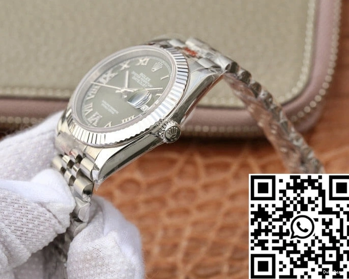 Green Rolex GM 36MM Factory Dial Datejust 1123